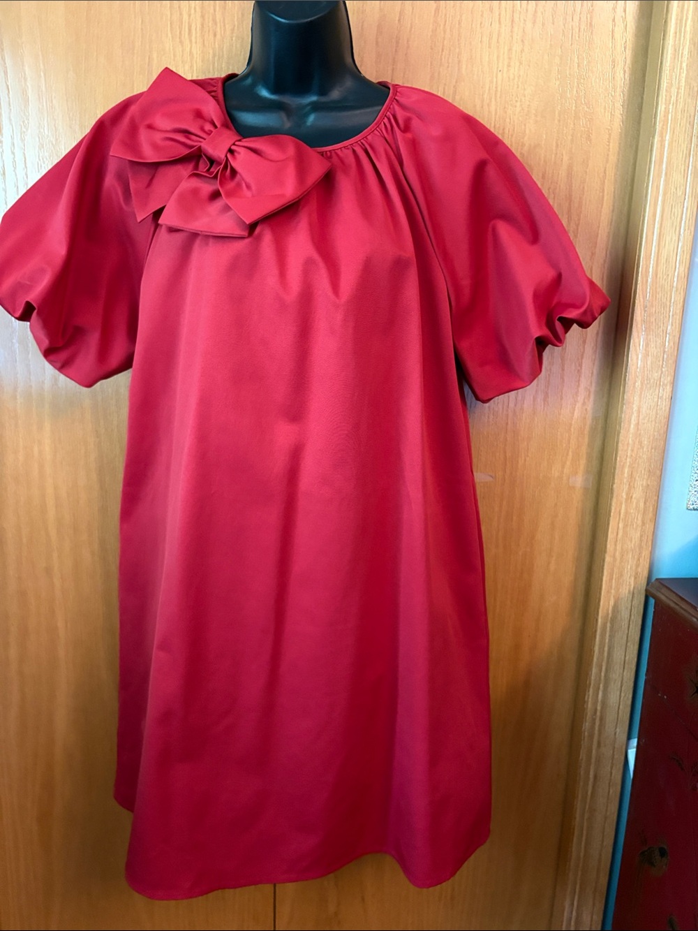 Red Bow-Accent kate spade Dress
